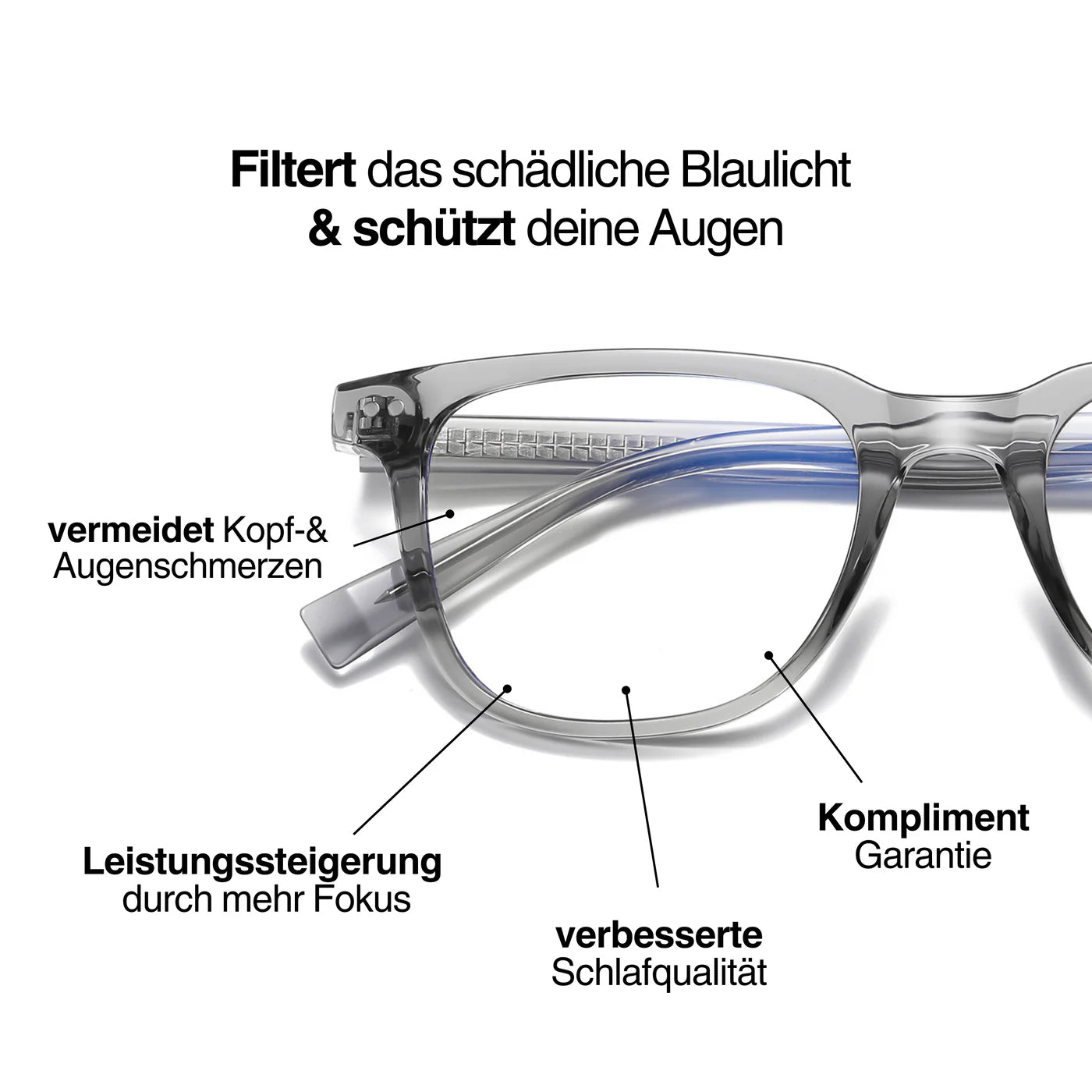 Blaulichtfilterbrille